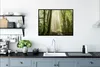 MuchoWow® Gerahmtes Poster Wald - Licht - Natur - Produktbild-Vorschau 3