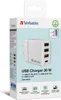 Verbatim 30 W USB nástěnná nabíječka se 4 porty, barva: Náhled obrázku produktu 4