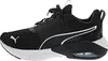 A side view of a black Puma sneaker with white accents. Produktbild-Vorschau