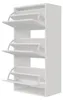 Selsey VELDIO - Scarpiera a muro con 3 sportelli, bianco, Anteprima dell’immagine prodotto 4