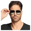 Brille "Police" | Verspiegelte Partybrille Silber Produktbild-Vorschau 3