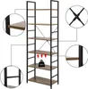 EUGAD Standregal Multifunktionale Regal, 60x28x180cm, Produktbild-Vorschau 5