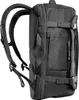 Side view of a black backpack. Produktbild-Vorschau
