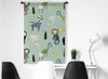 MuchoWow® Wandteppich Wandbehang Affe - Banane - Grün Produktbild-Vorschau 4