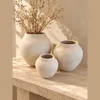 Bavary Nerina Vase décoratif 26 cm Crème fabrication Voir les images du produit 2