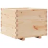 vidaXL Pflanzkübel 60x60x49,5 cm Massivholz Kiefer Produktbild-Vorschau 1
