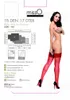 MI S305 hold up stockings red 15den XXL Voir les images du produit 6