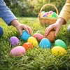 Hey!Easter® 12x kolorowych plastikowych jajek / jajek Podgląd zdjęcia produktu 7