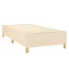 vidaXL Boxspringbett mit Matratze Creme 90x200 cm Stoff -  Produktbild-Vorschau 11