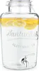 Navaris Getrnkespender 8 Liter aus Glas - Zapfhahn aus Produktbild-Vorschau 1