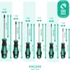 Lot 6 pcs. tournevis TX pour vis Torx avec pointe ENSURE en Voir les images du produit 3