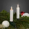 Lichterkette Mini Weihnachten Baum Deko 20 Kerzen weiß Produktbild-Vorschau 6