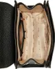 The inside of a black Guess handbag is shown. Produktbild-Vorschau