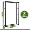 Peviasot Kaminholzregal Brennholzregal aus 0,8 mm Eisen, Produktbild-Vorschau 2