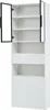 Merax Vitrine 70x30x200cm mit 2 Glastüren und 2 Schränke, Produktbild-Vorschau 9