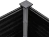 vidaXL Garten-Hochbeet 300x50x54 cm WPC Grau Produktbild-Vorschau 5