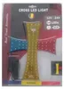 Croce luminosa a LED blu-giallo-rosso con bandiera della Anteprima dell’immagine prodotto 4