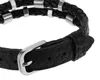 FOSSIL brazalete Leather Essentials Bracelet Black Vista previa de la imagen del producto 8