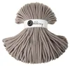 Bobbiny Jumbo 9 mm 100 m Coffee Schnur Produktbild-Vorschau 1