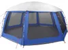 vidaXL Tenda da piscina con telo rimovibile Pareti in rete Anteprima dell’immagine prodotto 3