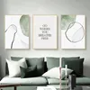 Ensemble de 3 posters esthétiques représentant une forêt, Voir les images du produit 4
