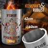 Feuertonne / Feuerkorb mit Motiv Fire-Fighter Produktbild-Vorschau 4