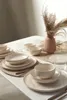 Keramika Geschirrset  - Taupe Bloom Nordıc - 24 teilig - 6 Produktbild-Vorschau 4
