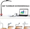 Schreibtischlampe LED 12W 40cm Klemmbar 3 Farbtemperaturen Produktbild-Vorschau 4