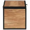 vidaXL Truhla 60x30x30 cm z masivního dřeva akácie a železa Náhled obrázku produktu 3