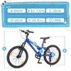 Mountainbike Vankel 20 Zoll Kinderfahrrad 6 Gang Schaltwerk Produktbild-Vorschau 11
