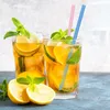 50x farebné, opakovane použiteľné, rovné plastové slamky Náhľad obrázku produktu 2
