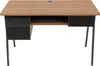 Biurko HWC-O40, biurko komputerowe, MDF metal melamina Podgląd zdjęcia produktu 6