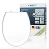 SCHÜTTE Duroplast WC-Sitz WHITE, mit Absenkautomatik und Produktbild-Vorschau 1