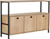 Skye Decor, Solace - Oak, Black, Konsole, Eiche, 100 % Produktbild-Vorschau 7
