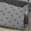Biberna Wendebettwäsche grau 1x 135x200 cm + 1x 80x80 cm Produktbild-Vorschau 10