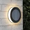 HI 70387 Solar Wandlampe mit 18 warmweissen SMD LEDs Produktbild-Vorschau 1