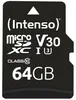 Intenso 3433490 memoria flash 64 GB MicroSDXC UHS-I Classe Anteprima dell’immagine prodotto 1