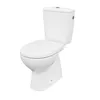 WC Compact weiß Toilettensitz mit ARTECO 3/5 L Sitz Produktbild-Vorschau 2
