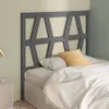 vidaXL Kopfteil Grau 106x4x100 cm Massivholz Kiefer - Produktbild-Vorschau 4