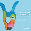 Strandhandtuch-Clips, Toekan-Design, 2 Stück, Kunststoff, Universal Productafbeelding-voorbeeld