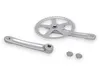 ProWheel Single Speed Kurbel 46 Zähne Alu matt silber 170mm Produktbild-Vorschau 4