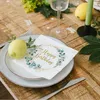 40 Stück Eukalyptus Happy Birthday Servietten 3-lagig 33x33 Produktbild-Vorschau 5