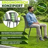 Lot de 4 chaises de jardin tillvex® empilables et Voir les images du produit 8