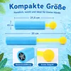 6er Set Wasserpistole Kinder aus Schaumstoff, leichte Pool Produktbild-Vorschau 6