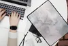 MuchoWow® Laptop Hülle 13 Zoll Wolken - Abstrakt - Malen Produktbild-Vorschau 2