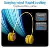 Bezlistý ventilátor na krk Zimilo s 5 rychlostmi, Náhled obrázku produktu 2
