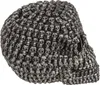 Spardose Totenkopf Design silber 14cm Produktbild-Vorschau 4