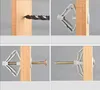 Gipskartondübel Schmetterlingsdübel Set Schrauben 13 x 35 Produktbild-Vorschau 4