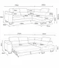 Ecksofa in Monolith – Modernes Wohnlandschaft Sofa mit Produktbild-Vorschau 4