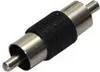 Goobay Cinch-Adapter, Stecker zu Stecker - Cinch-Stecker Produktbild-Vorschau 1